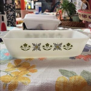 Fire King 1 Qt Loaf Pan / Casserole / Baking Dish